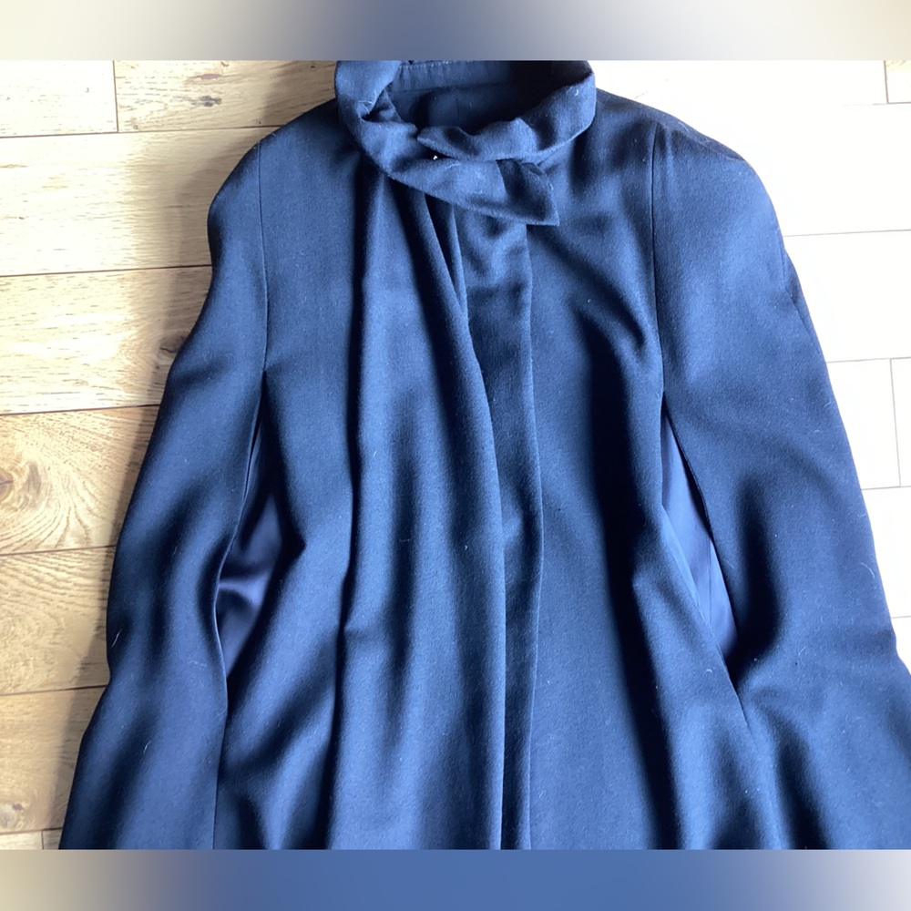 Super cool Black vintage Cape Coat - Picture 5 of 9